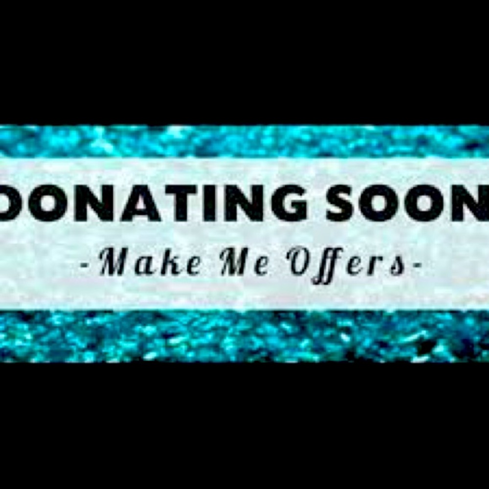 Donating soon. Last chance.